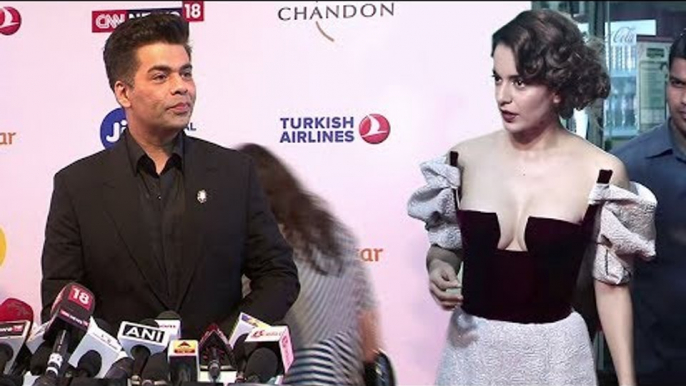 Karan Johar OPENLY Avoids Kangana Ranaut At Jio Mami After NEPOTISM Insult At IIFA Awards 2017