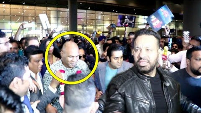 Salman Khan's BodyGuard Shera SAVES Mike Tyson From CRAZY Media & Fans At Mumbai Airport