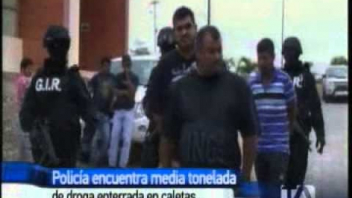 Policía encontró droga en las costas de Manabí