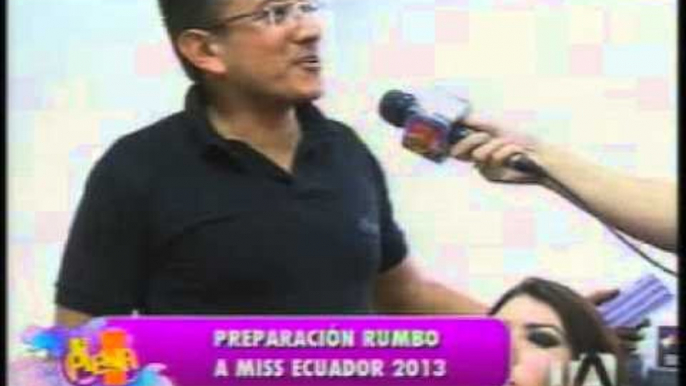 Te invitamos a ver los preparativos para Miss Ecuador