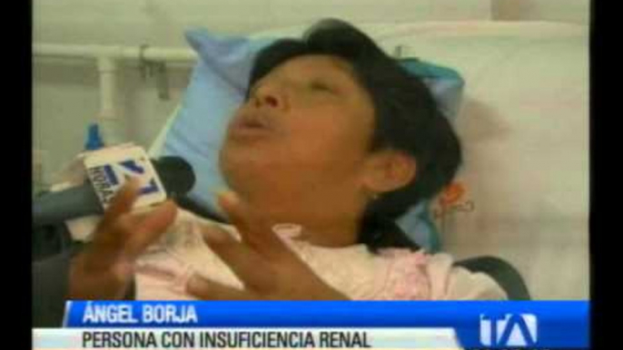 Guaranda: Pacientes con insuficiencia renal piden una unidad de hemodiálisis