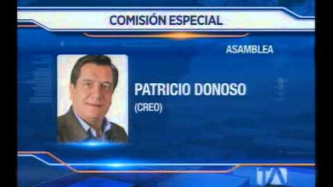 Asamblea conforma la comisión especial que tratará enmiendas