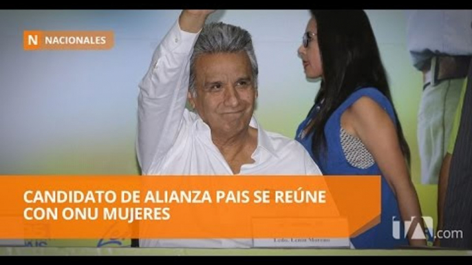 Lenin Moreno se reúne con ONU Mujeres - Teleamazonas