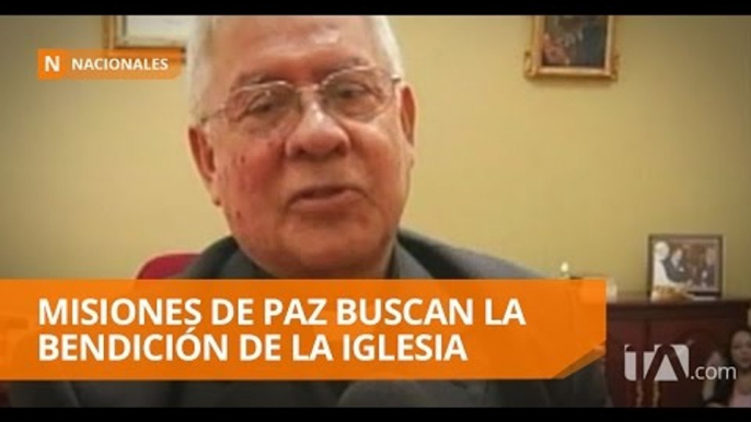 Iglesia Católica en Ecuador recibió a delegados de las misiones de paz - Teleamazonas