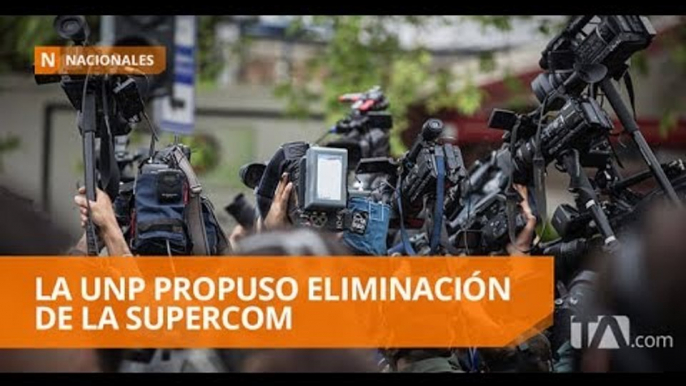 Las propuestas de la UNP en torno a reformas a la Ley de Comunicación - Teleamazonas