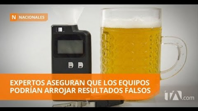 Alcoholímetros portátiles podrían arrojar resultados falsos - Teleamazonas