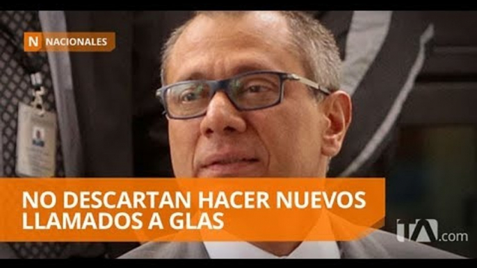 Habría nuevos llamamientos al vicepresidente Jorge Glas - Teleamazonas