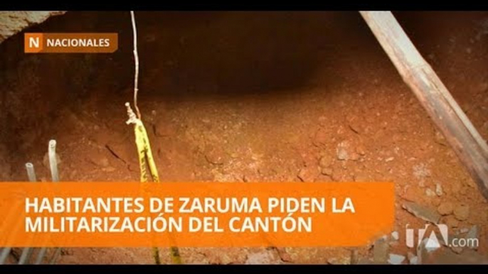 Zaruma dice que su situación por minería es crítica - Teleamazonas