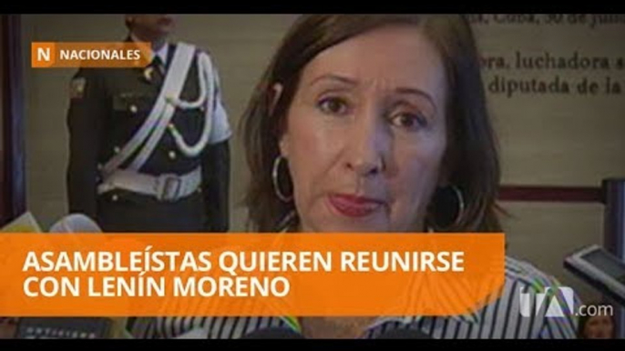 Asambleístas de AP piden audiencia con Lenín Moreno - Teleamazonas