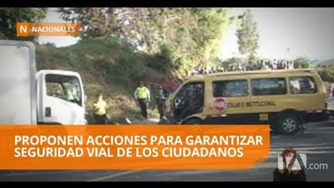 Comisión plantea acciones para garantizar seguridad vial - Teleamazonas