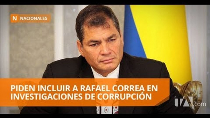 Asambleístas hacen pedido sobre expresidente Correa a la Fiscalía - Teleamazonas