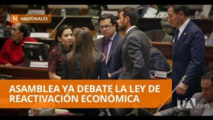 Inició el debate de la Ley de Reactivación Económica - Teleamazonas