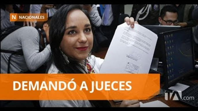 Rivadeneira demanda a jueces por arrogación de funciones  - Teleamazonas