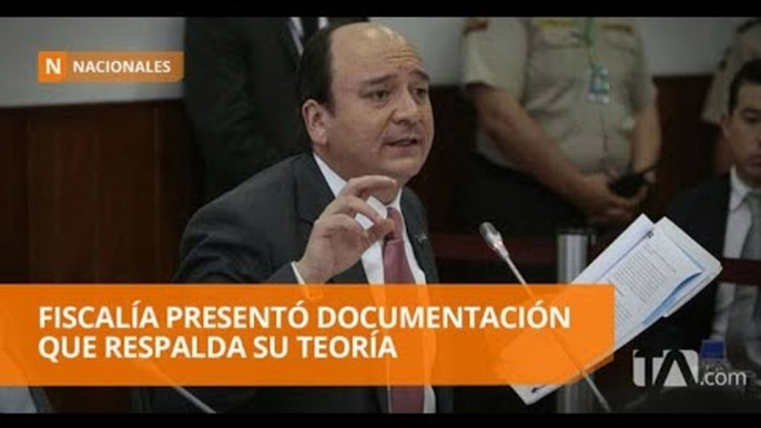 Fiscalía presenta abundante información en juicio contra Glas y otros - Teleamazonas