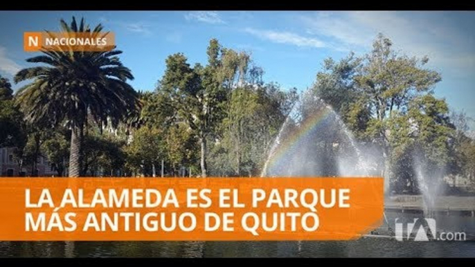 Parque La Alameda esconde cultura y tradición en el centro de Quito - Teleamazonas