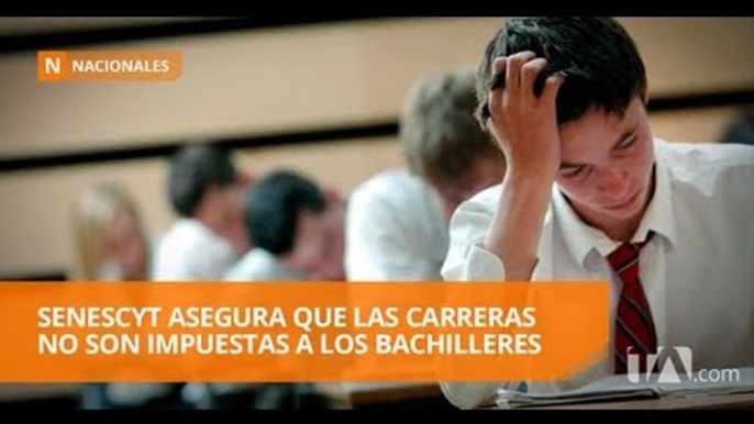 Desde el miércoles más de 291 mil jóvenes rendirán el examen “Ser bachiller” - Teleamazonas