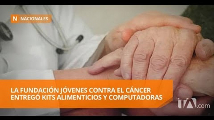 Entrega de computadoras para jóvenes con cáncer - Teleamazonas