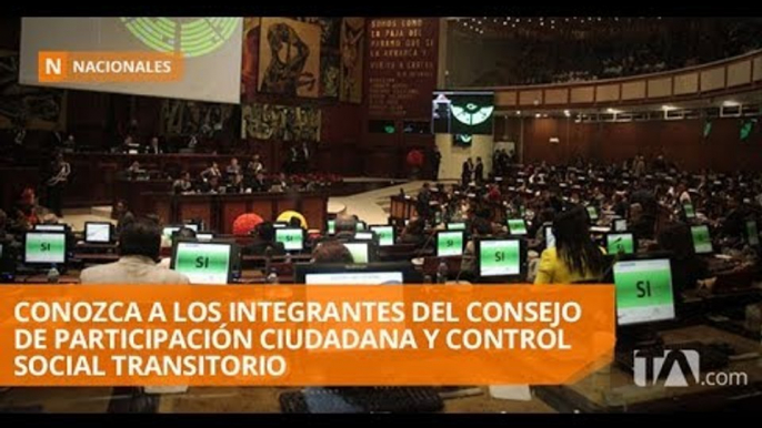 Asamblea eligió a los integrantes del CPCCS Transitorio - Teleamazonas