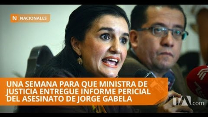 Ministra de Justicia deberá entregar informe sobre caso Gabela dentro de siete días - Teleamazonas