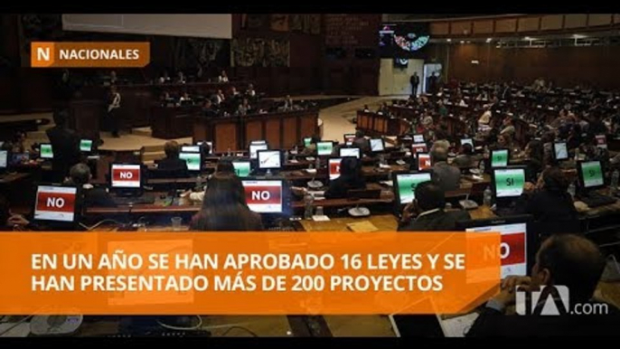 La Asamblea Nacional cumplió un año en funciones - Teleamazonas