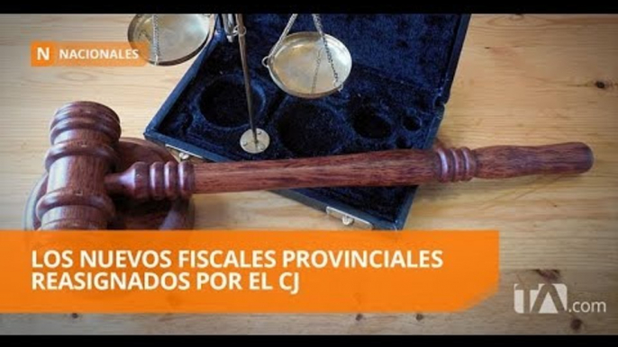 Fiscales provinciales reasignados podrían asumir funciones este lunes - Teleamazonas