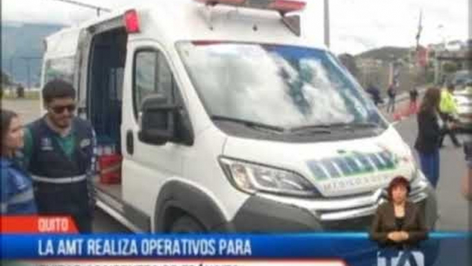 AMT realiza operativos para evitar accidentes de tránsito