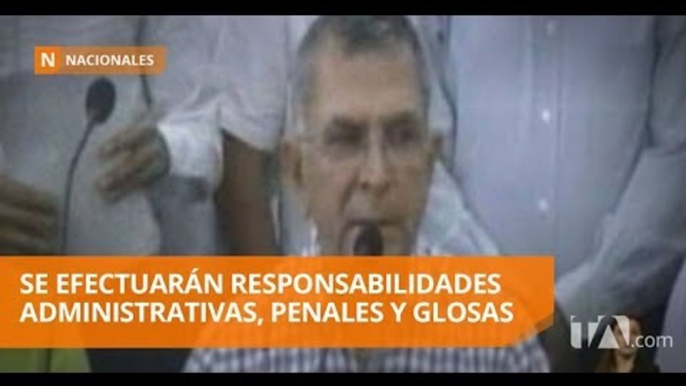 Contraloría General sancionará al Prefecto de Manabí  - Teleamazonas