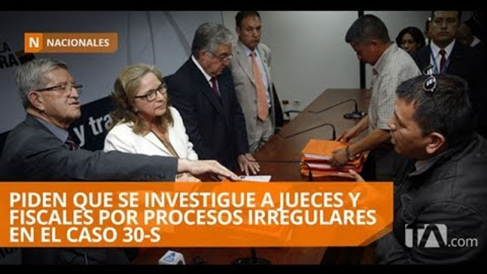 Pleno del CJ recibió denuncias de sentenciados por el 30-S - Teleamazonas