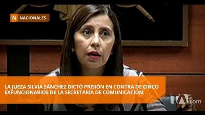 Dictan orden de prisión contra cinco exfuncionarios de la Secom - Teleamazonas