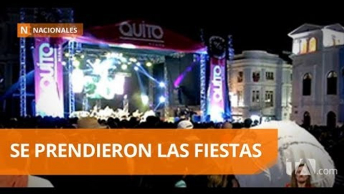 Iniciaron las fiestas de Quito por lo 484 años de fundación - Teleamazonas