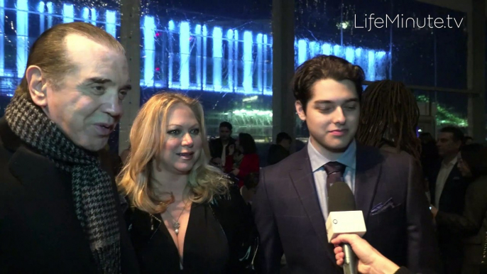 Neil Patrick Harris, David Burtka and Chazz Palminteri and Family at Joseph Abboud's FW19 Runway Show