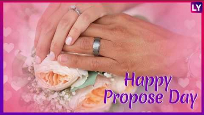 Wish Happy Propose Day With Romantic GIF Greetings & WhatsApp Sticker Messages During Valentine Week
