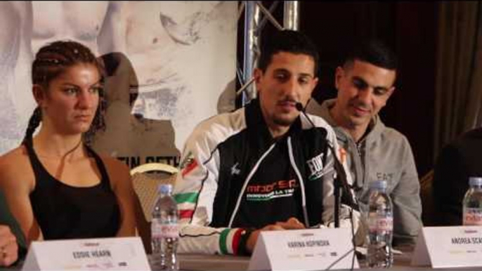 DAVIES -SCARPA / TAYLOR-KOPINSKA / JONES-HALL / WARD-CLARK - FINAL PRESS CONFERENCE /BIG CITY DREAMS