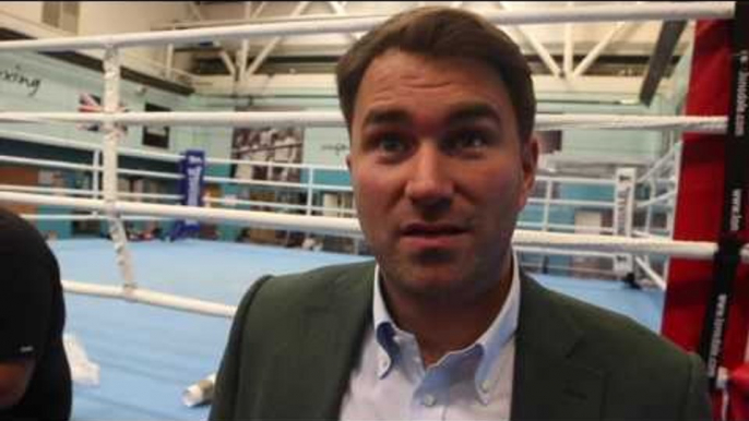 EDDIE HEARN ON ANTHONY JOSHUA - TYSON FURY TWITTER BEEF, KLITSCHKO & DILLIAN WHYTE v MARIUSZ WACH