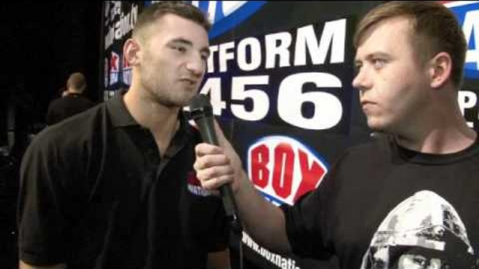 Nathan Cleverly talks BoxNation, Tony Bellew & Wales presser for iFILM LONDON / BOXNATION PRESSER