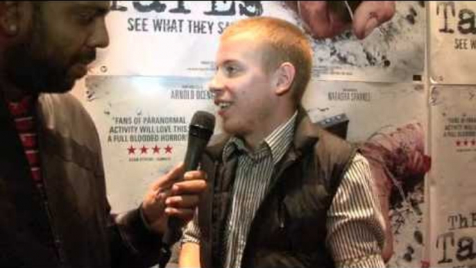 Jamie Howard (LAUGHING BOY) Interview for iFILM LONDON / THE TAPES PREMIERE (LEICESTER SQ)