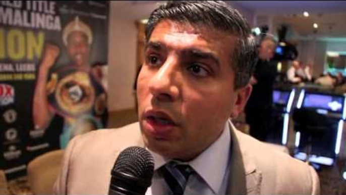 ASIF VALI TALKS HALL v MALINGA WORLD TITLE FIGHT, WORKING FOR HOBSON / FURY CAMPS, AND AMIR KHAN.