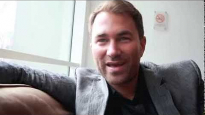 EDDIE HEARN ON QUIGG / FRAMPTON / GALAHAD, BROOK/PORTER RANDOM DRUG TESTING & CANCELLED DUBLIN SHOW