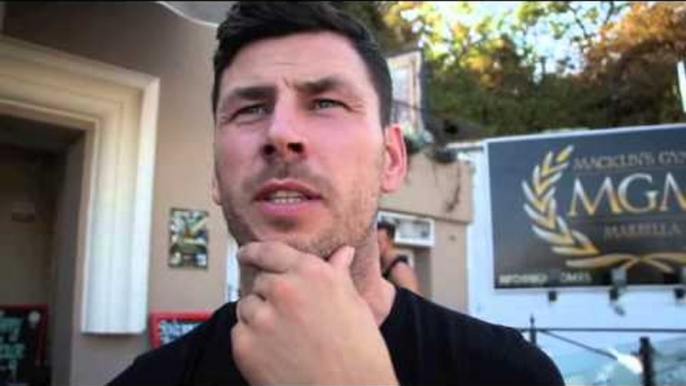 DARREN BARKER (FROM MGM, MARBELLA) ON GOLOVKIN v LEMEIUX & BRANDS MULTIPLE BELTS SITUATION 'NUTS'