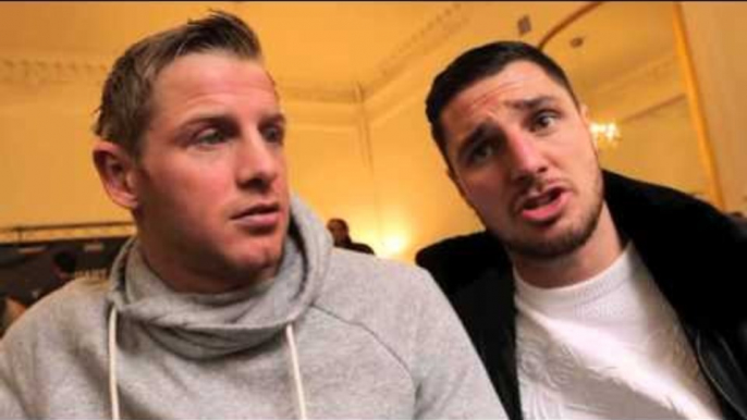 GARY SYKES (& TOMMY COYLE) ON CLASH WITH LUKE CAMPBELL ON MARCH 26 & BOTH REFLECT ON MENDY DEFEAT.