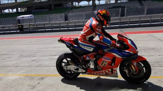 Honda at the Sepang Shakedown Test