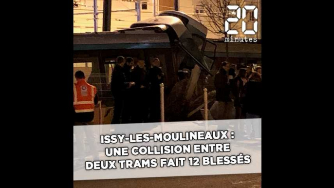 Issy-les-Moulineaux: Une collision entre deux trams fait douze blessés dont un grave