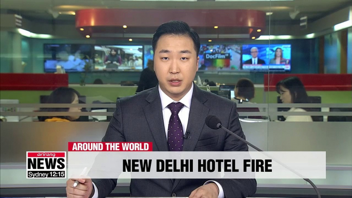 17 killed in New Delhi budget hotel fire, lax safety standards blamed