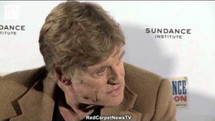 Robert Redford & Organisers Interview - British Films - Sundance London 2012