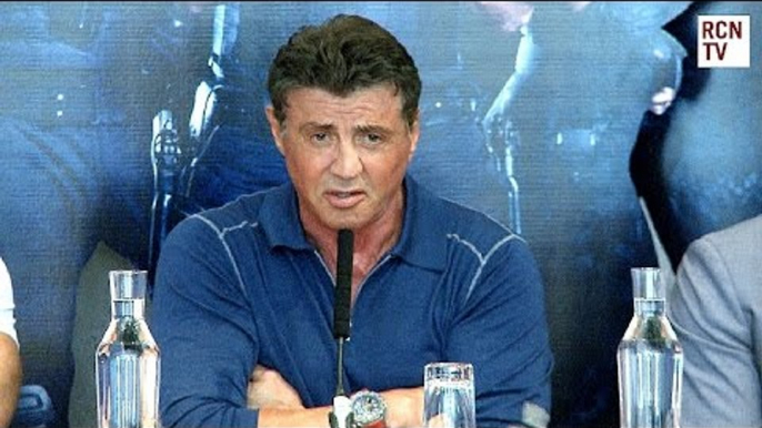 The Expendables 3 Premiere Interviews - Sylvester Stallone, Wesley Snipes, Antonio Banderas