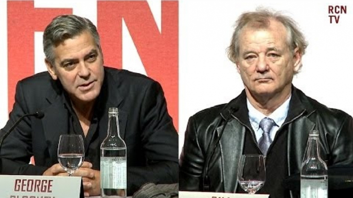 George Clooney & Bill Murray Interview - Elgin Marbles Controversey