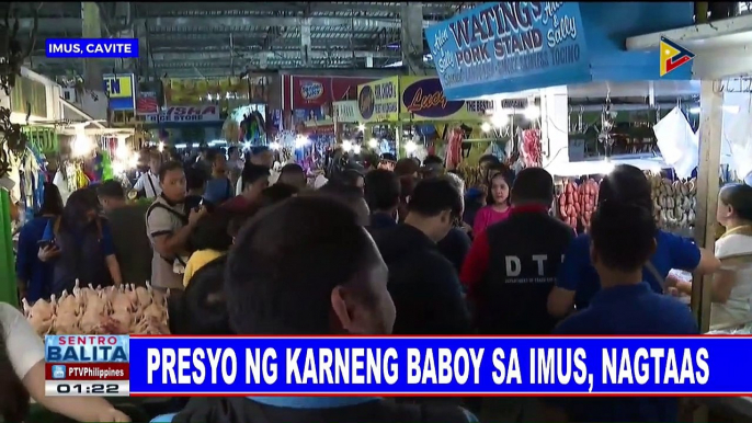 Presyo ng karneng baboy sa Imus, nagtaas