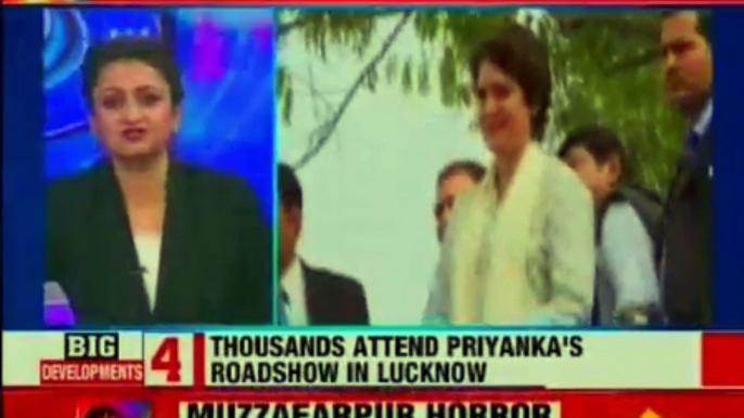 Priyanka to Play Crucial Role in Winning Uttar Pradesh for Congress | Priyanka Gandhi Roadshow in Lucknow | Priyanka Gandhi | Rahul Gandhi | Congress