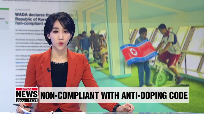 World Anti-Doping Agency declares N. Korea 'non-compliant'