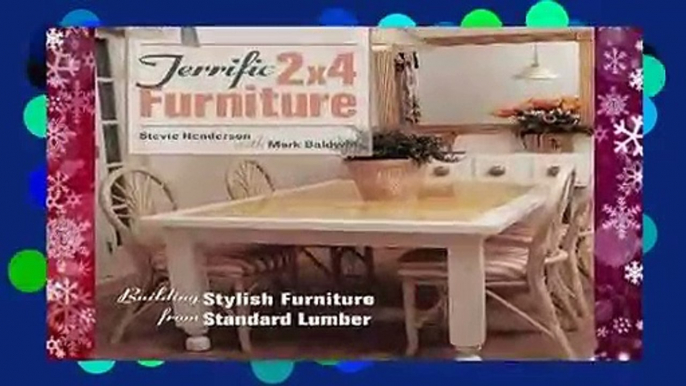 Terrific 2 x 4 Furniture